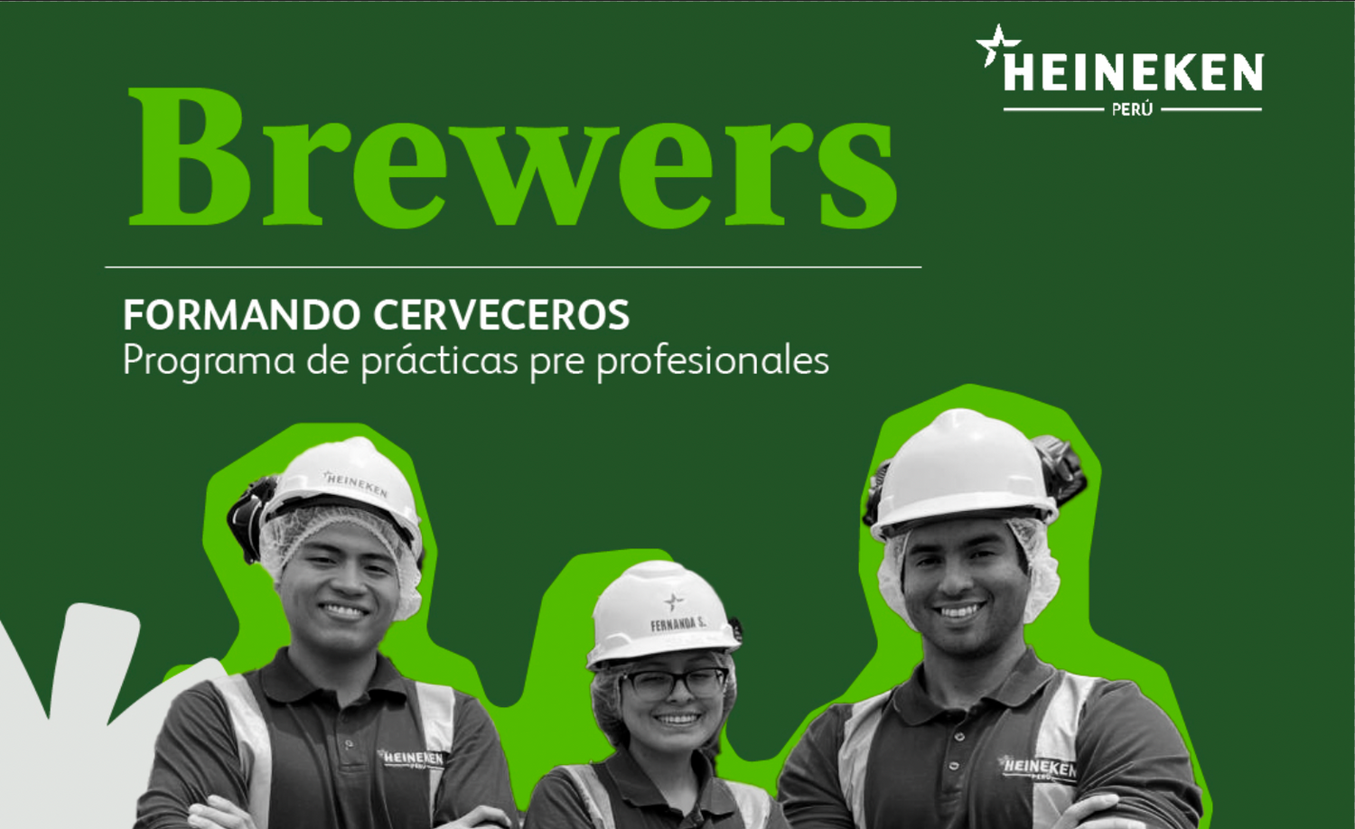 HEINEKEN Perú lanza programa Brewers para estudiantes de carreras técnicas.